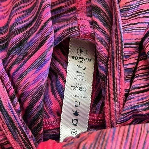 90 Degrees - Kids sports hoodie. Size  M - Picture 3 of 5